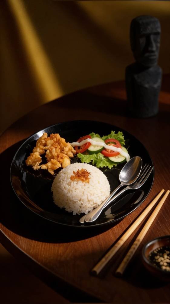 Karage Telur Asin